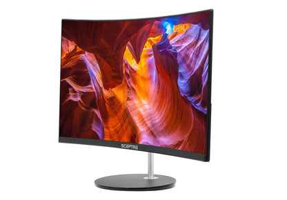 Sceptre 24" Curved 1920X1080 HDMI VGA 75Hz 8Ms HD LED Monitors - C248W-1920RN