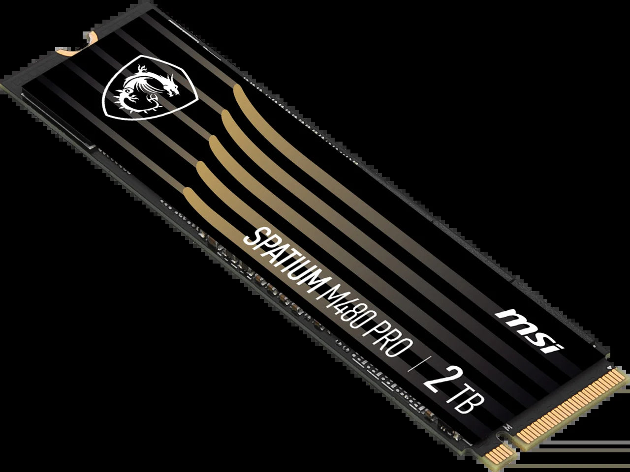 MSI SPATIUM M480 PRO Pcie 4.0 Nvme M.2 - 2TB, 2GB Cache, R/W 7400 - 7000, - Solid State Drive