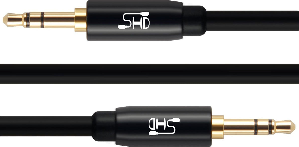 Aux Cable, 3.5Mm Audio Cable Aux for Car Auxiliary Audio Stereo Cable 3.5Mm Cord Premium Sound Dual Shielded with Gold Plated Connectors-50Feet