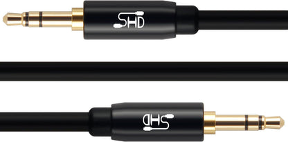 Aux Cable, 3.5Mm Audio Cable Aux for Car Auxiliary Audio Stereo Cable 3.5Mm Cord Premium Sound Dual Shielded with Gold Plated Connectors-50Feet