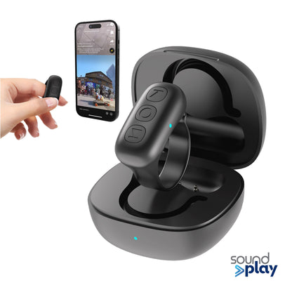 Soundplay Smart Remote Ring, Bluetooth Tiktok Scrolling Ring