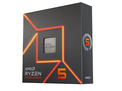 AMD Ryzen 5 7600X - 6-Core 4.7 Ghz - Socket AM5 - 105W Desktop Processor (100-100000593WOF)